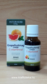 INTERHERB VITAL GRAPEFRUITMAG CSEPP C-VITAMINNAL 20 ml