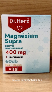 DR.HERZ MAGNÉZIUM 400 SUPRA KAPSZULA 